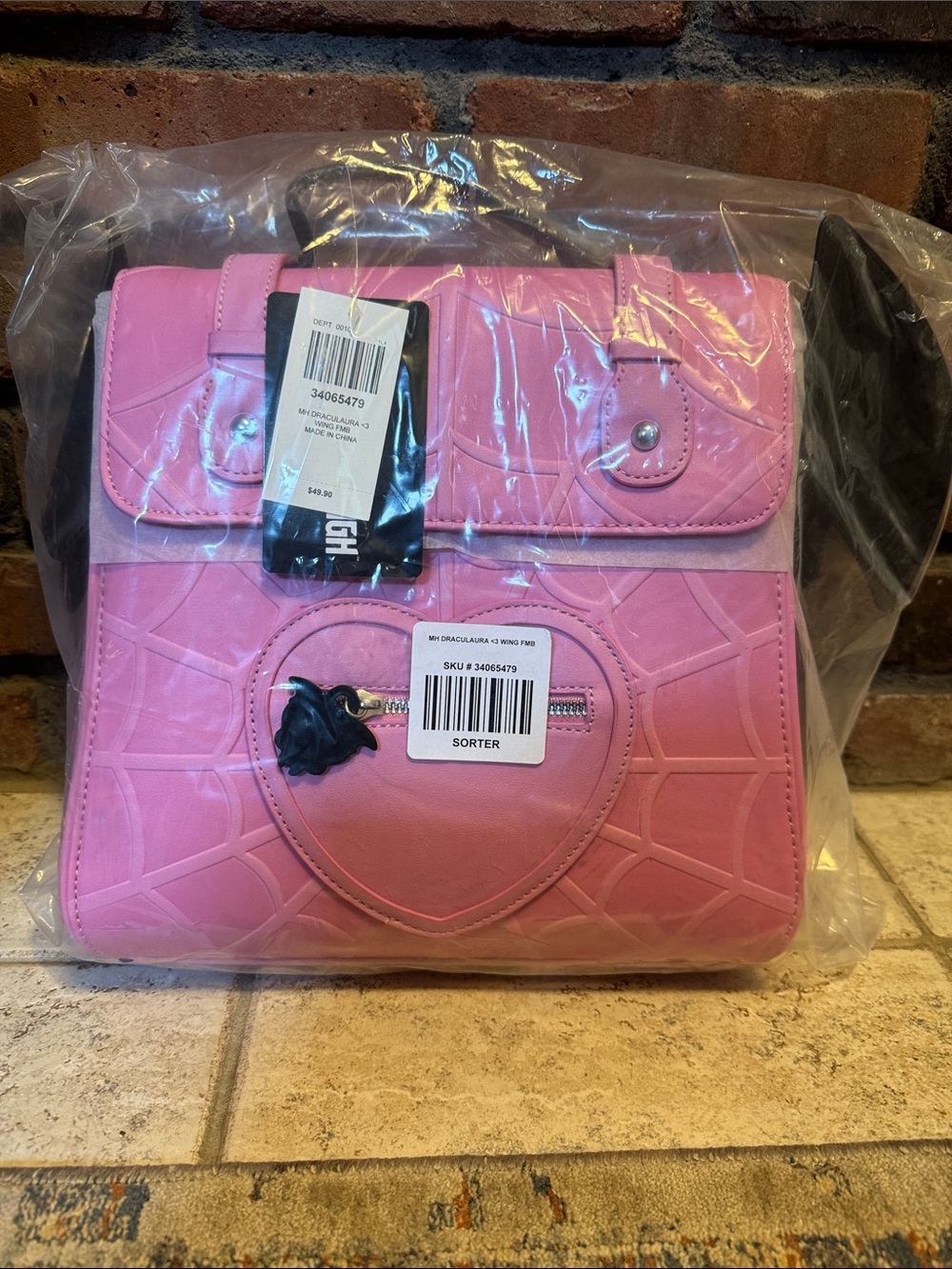 Monster High Draculaura Wing Backpack
